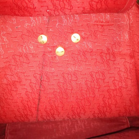 YVES SAINT LAURENT   Collectible RARE Vintage Aztec Medallion Bucket Purse - Picture 9 of 10